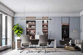 怀化轻奢风格-书房