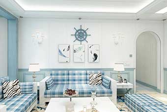 怀化地中海风格-客厅