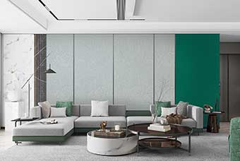 怀化轻奢风格-客厅