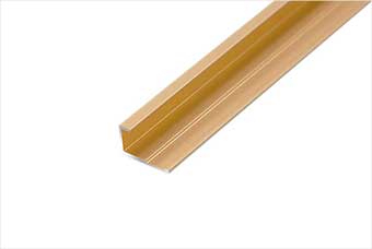 怀化航空纤维墙咔铝合金边条（钛金氧化）