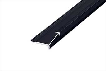 怀化航空纤维墙咔铝合金阳角线（哑黑氧化）