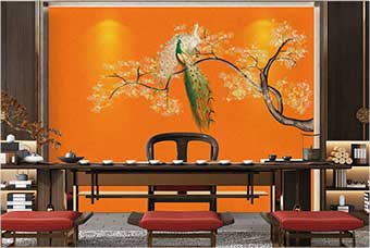 怀化森佰汇航空纤维墙咔（春花秋月）