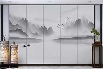 怀化森佰汇航空纤维(山水画系列)